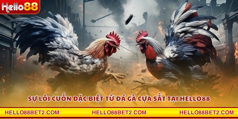 Sự lôi cuốn đặc biệt từ đá gà cựa sắt tại Hello88