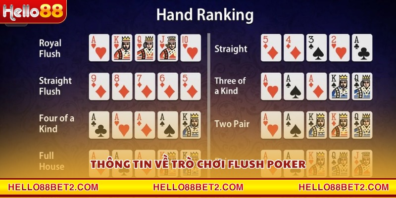 Thông tin về trò chơi Flush Poker