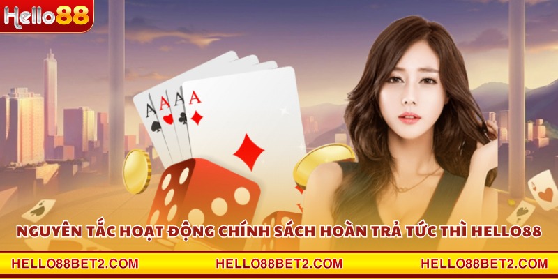Nguyên tắc hoạt động của chính sách hoàn trả tức thì Hello88